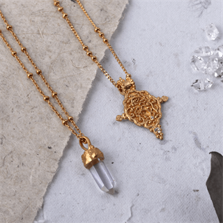 Ananda Soul - Divine Purpose - Halskæde - Guld - Crystal
